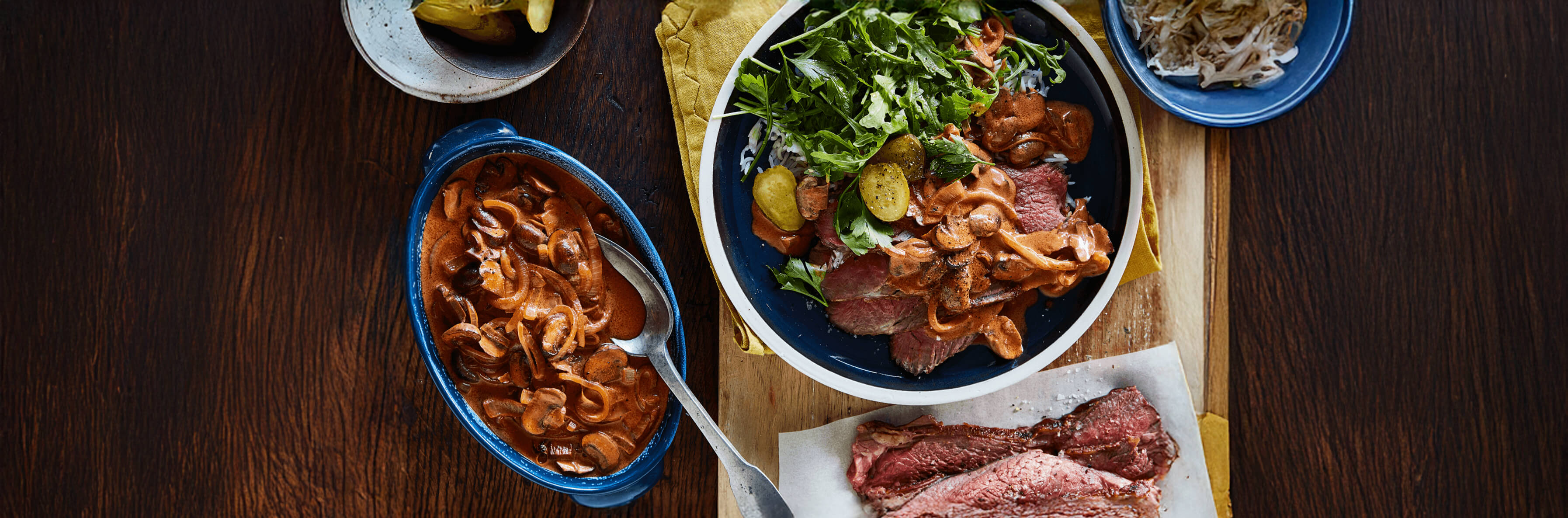 Roast Beef Stroganoff